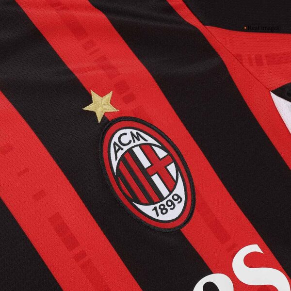 GIMENEZ #7 AC Milan Home Jersey 2024/25 - Image 5