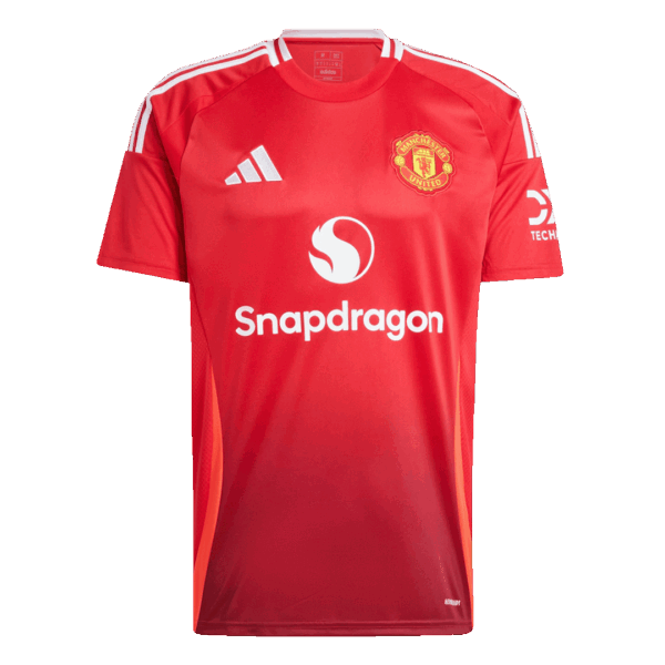 [Super Replica] Manchester United Home Kit(Jersey+Shorts) 2024/25 - Image 4