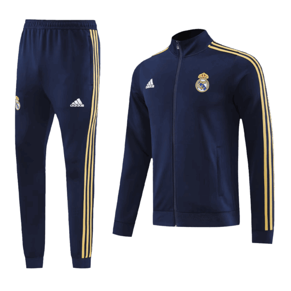 Real Madrid Training Kit Jacket+Pants Black 2023/24 - Image 2