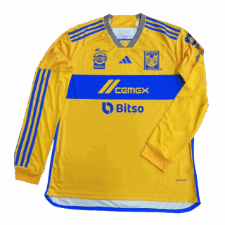 Tigres UANL Home Long Sleeve Jersey 2023/24