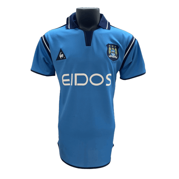 Retro Manchester City Home Jersey 2001/02 - Image 12