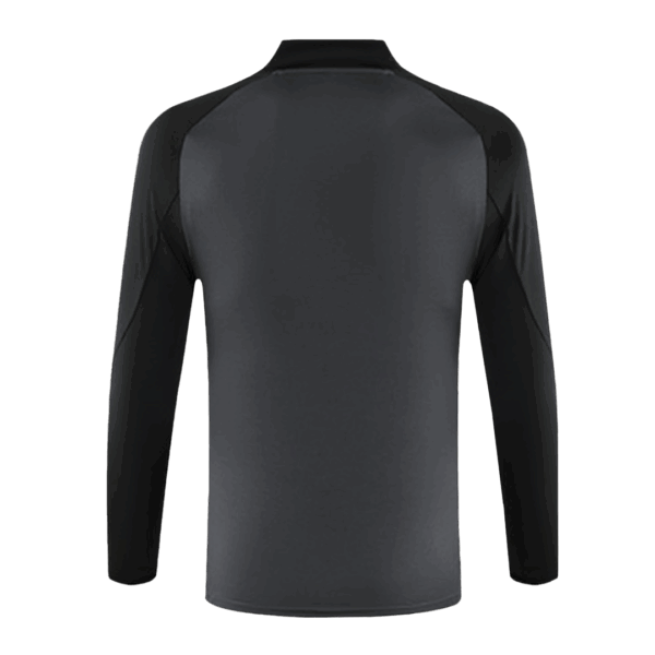 Manchester United 1/2 Zipper Sweat Kit(Top+Pants) Black 2024/25 - Image 4