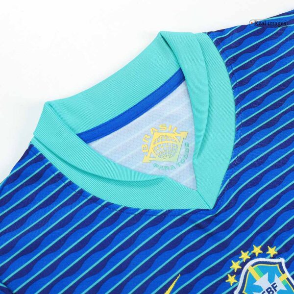 Kids Brazil Away Kit Copa America 2024 - Image 7