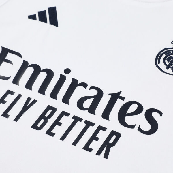 Real Madrid Pre-Match Vest Kit(Jersey+Shorts) 2024/25 - Image 6