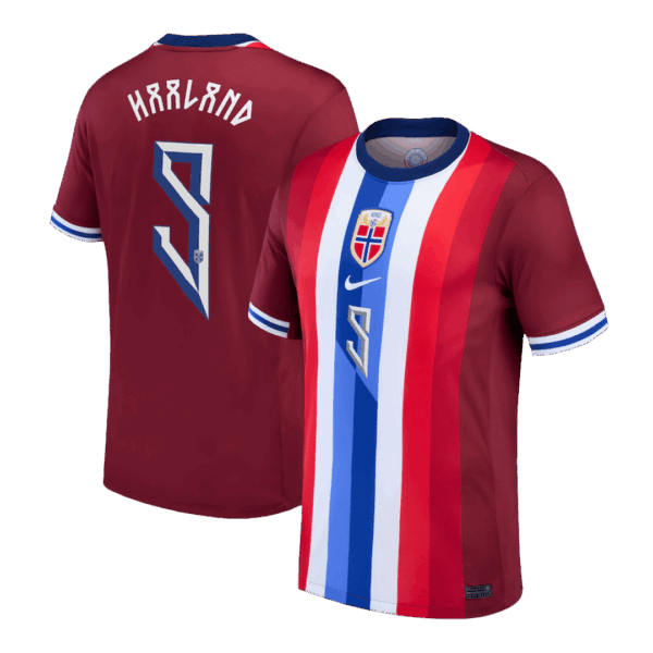 HAALAND #9 Norway Home Jersey 2024 - Image 2