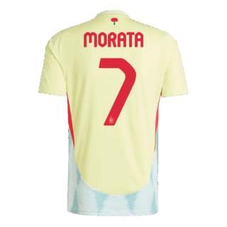 MORATA #7 Spain Away Jersey Euro 2024