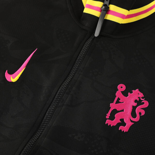 Chelsea Full Zipper Training Kit (Jacket+Pants) Black 2024/25 - Image 8