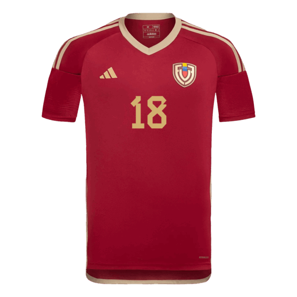 ARANGO #18 Venezuela Home Jersey Copa America 2024 - Image 3