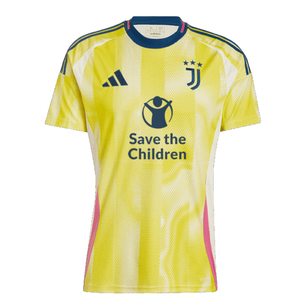 VLAHOVIC #9 Juventus Away Save The Children Jersey 2024/25 - Image 2