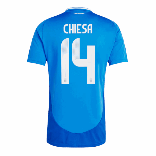 [Super Replica] CHIESA #14 Italy Home Jersey Euro 2024