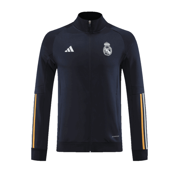Real Madrid Training Jacket Kit (Jacket+Pants) Black 2023/24 - Image 4