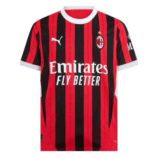 GIMENEZ #7 AC Milan Home Jersey 2024/25 - Image 2