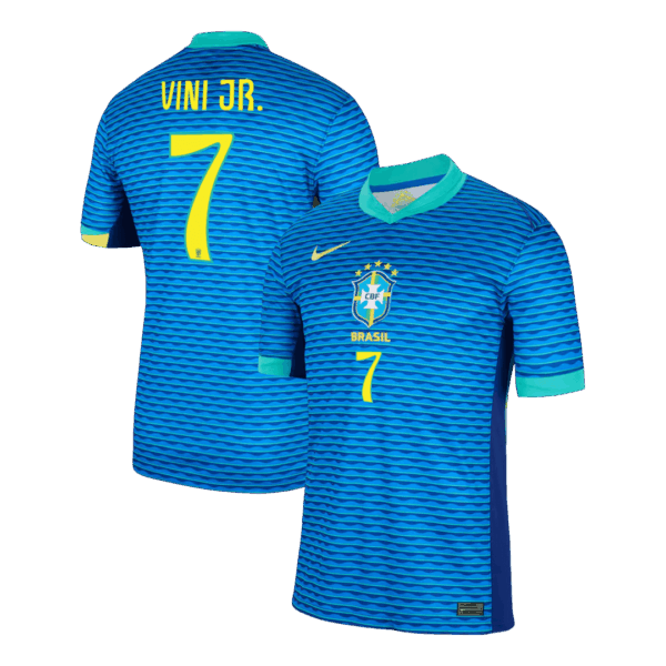 VINI JR. #7 Brazil Away Jersey Copa America 2024 - Image 2
