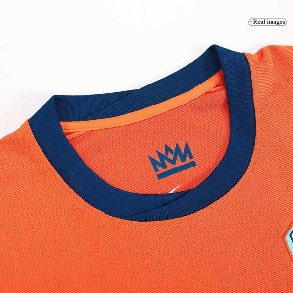 Netherlands Home Whole Kit(Jersey+Shorts+Socks) Euro 2024 - Image 8