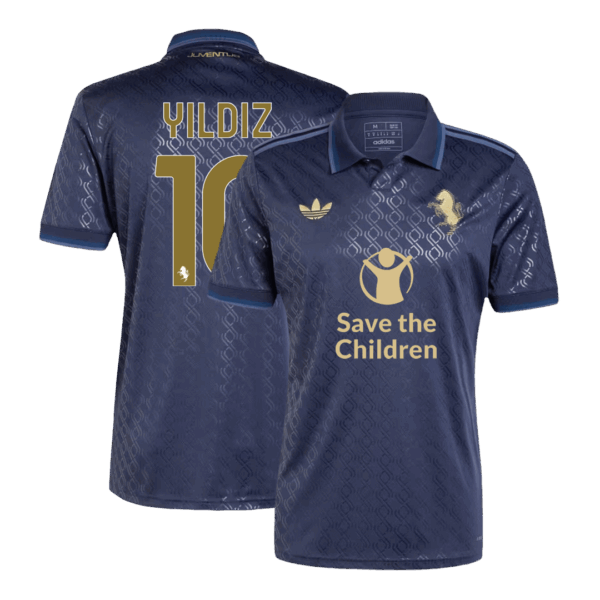 YILDIZ #10 Juventus Third Save The Children Jersey 2024/25