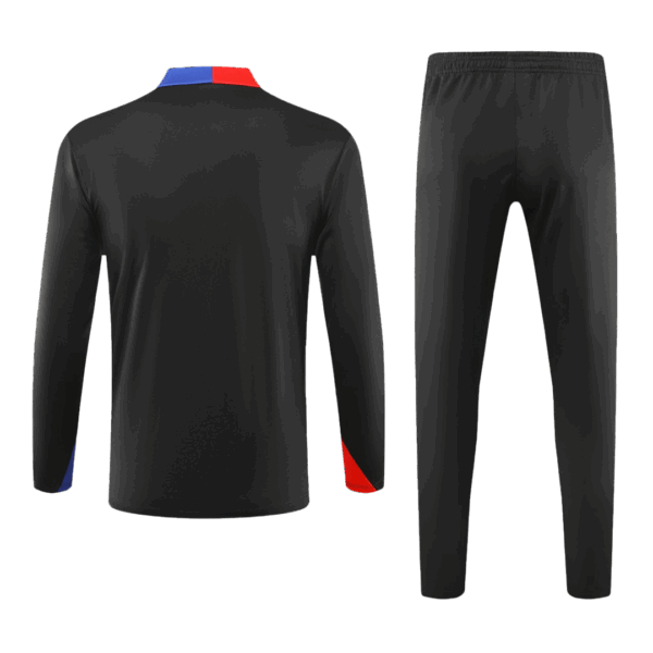 Kids Barcelona Zipper Sweat Kit(Top+Pants) 2024/25 - Image 2