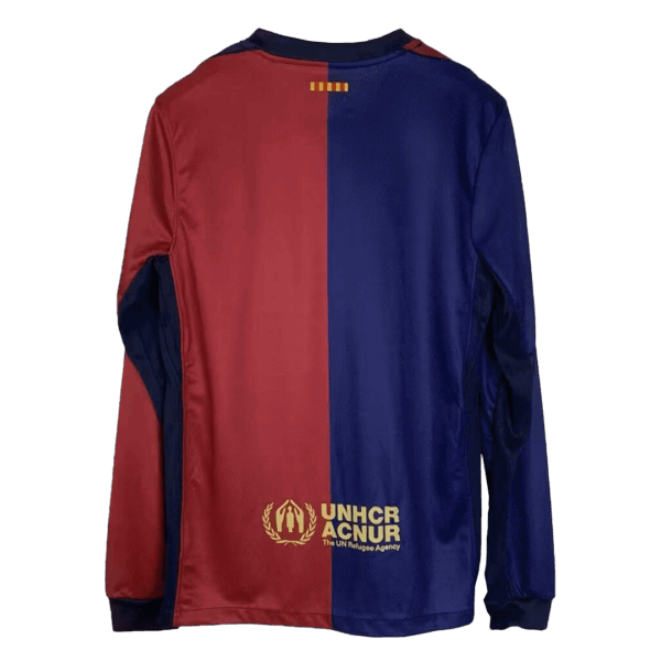 Barcelona Home Long Sleeve Jersey 2024/25 - Image 15
