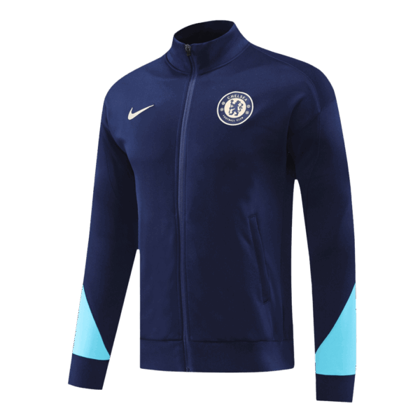 Chelsea Full Zipper Training Kit (Jacket+Pants) Navy 2024/25 - Image 5