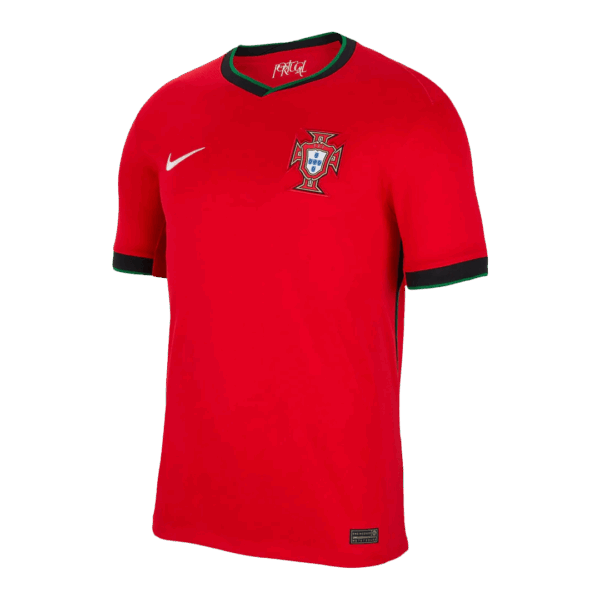 [Super Replica] Portugal Home Kit(Jersey+Shorts) Euro 2024 - Image 3