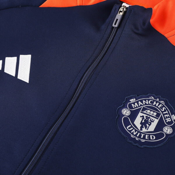Manchester United Training Jacket Kit (Jacket+Pants) Navy 2024/25 - Image 8