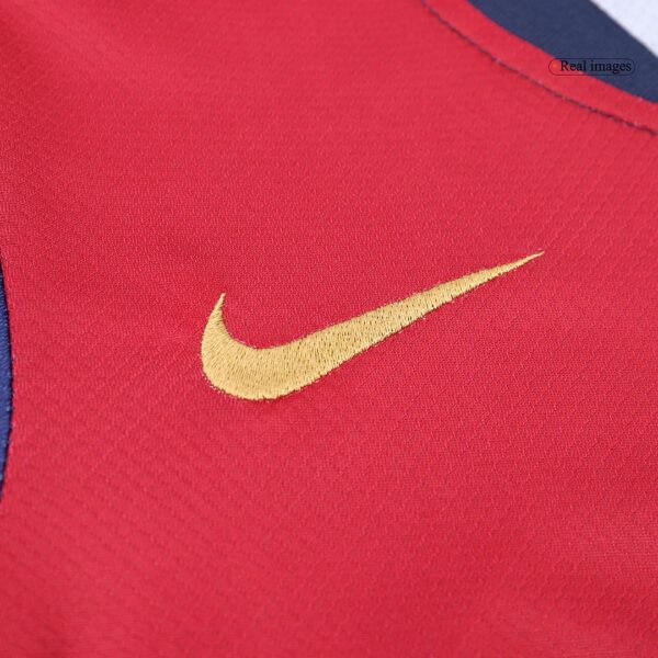 Kids Barcelona Home Full Kit(Jersey+Shorts+Socks) 2024/25 - Image 9