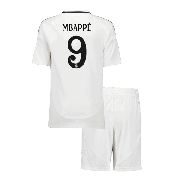 Kids MBAPPE #9 Real Madrid Home Kit 2024/25