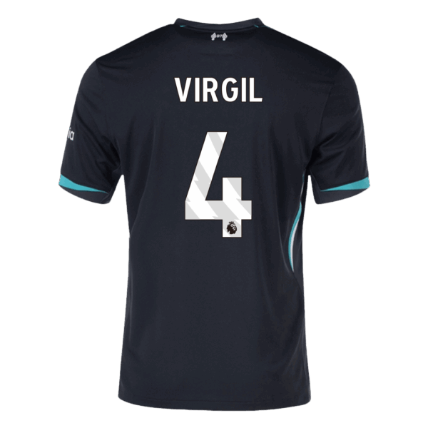 [Super Replica] VIRGIL #4 Liverpool Away Jersey 2024/25