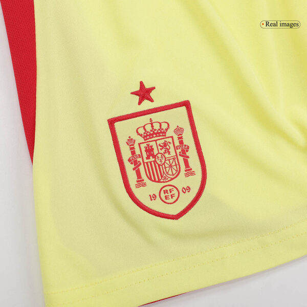 Kids Spain Away Full Jersey Kit Euro 2024 - Image 15