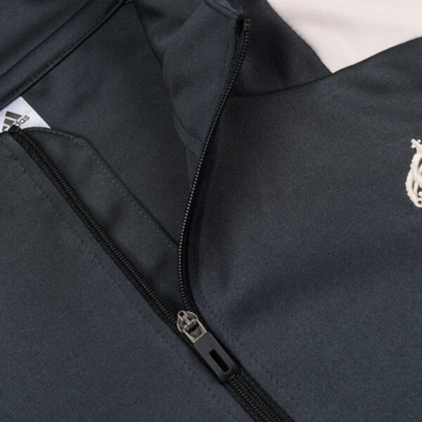Real Madrid Zipper Sweat Kit(Top+Pants) 2024/25 - Image 6