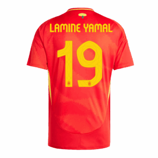 [Super Replica] LAMINE YAMAL #19 Spain Home Jersey Euro 2024