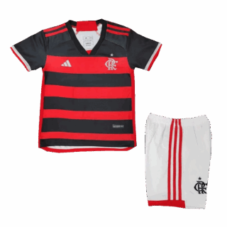 Kids CR Flamengo Home Kit 2024/25