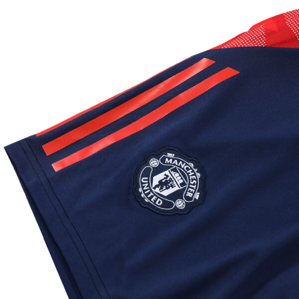 Manchester United Pre-Match Soccer Shorts 2024/25 - Image 7