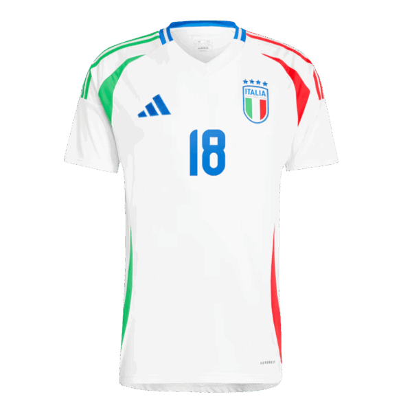 [Super Replica] BARELLA #18 Italy Away Jersey Euro 2024 - Image 3