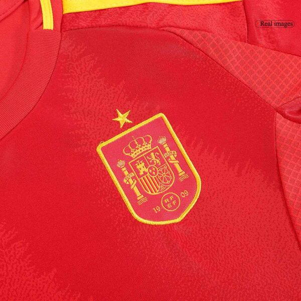 [Super Replica] Kids Spain Home Full Jersey Kit Euro 2024 - Image 8