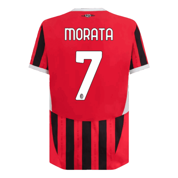 MORATA #7 AC Milan Home Jersey Player Version 2024/25 - Image 3