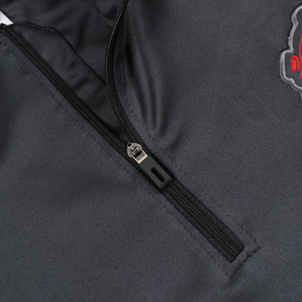 Manchester United 1/2 Zipper Sweat Kit(Top+Pants) Black 2024/25 - Image 8