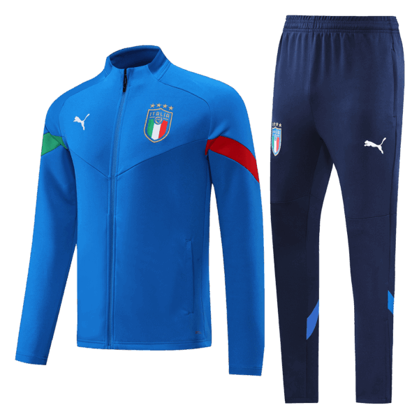 Italy Training Jacket Kit (Jacket+Pants) Blue 2022/23 - Image 2