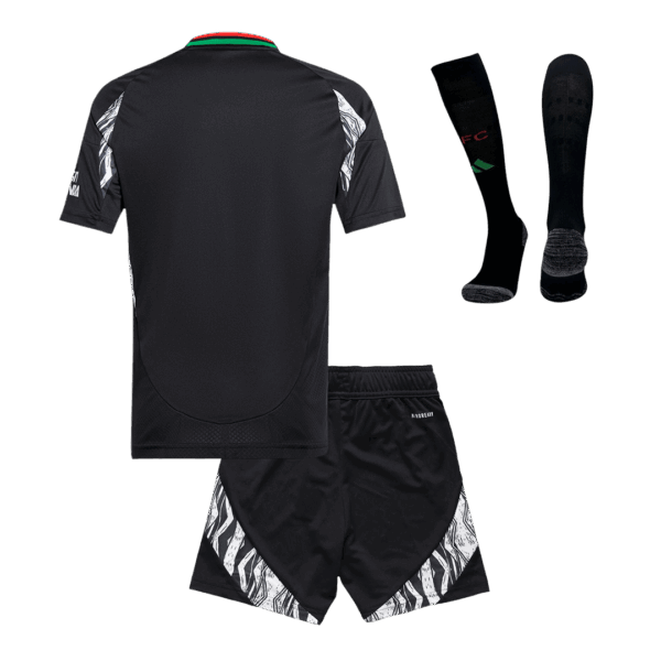Kids Arsenal Away Full Kit(Jersey+Shorts+Socks) 2024/25 - Image 3