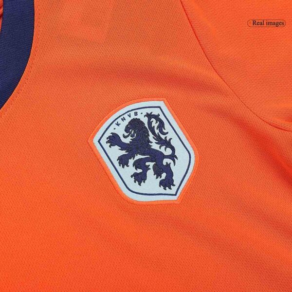 Kids Netherlands Home Jersey Kit Euro 2024 - Image 9