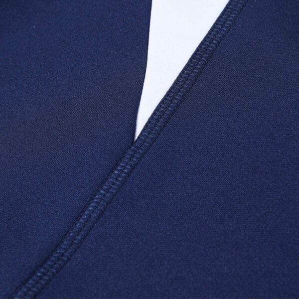 Kids Italy Zipper Sweatshirt Kit(Top+Pants) Navy 2023/24 - Image 8