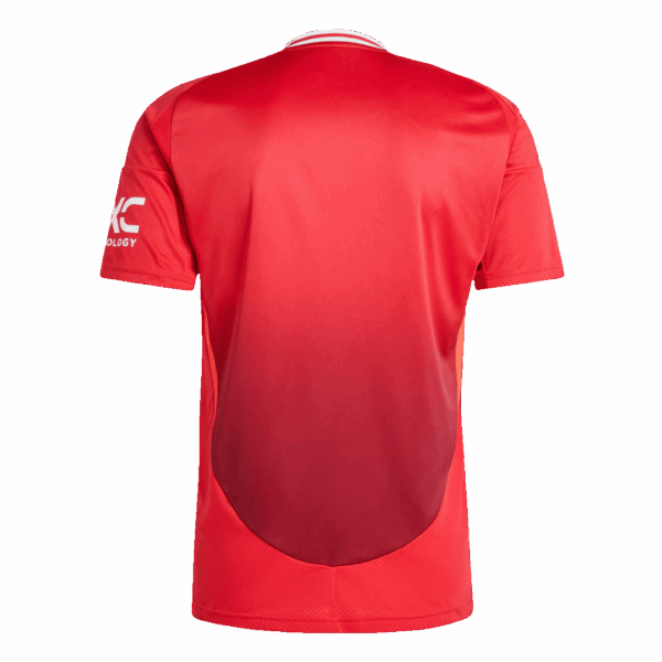 [Super Replica] Manchester United Home Kit(Jersey+Shorts) 2024/25 - Image 5