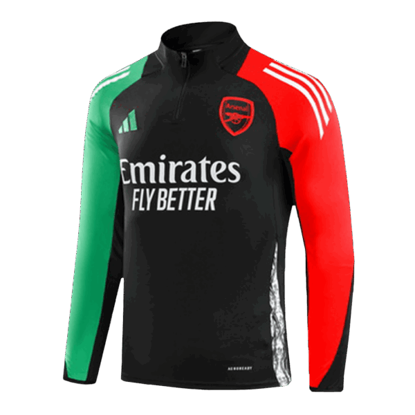 Kids Arsenal Zipper Sweat Kit(Top+Pants) 2024/25 - Image 3