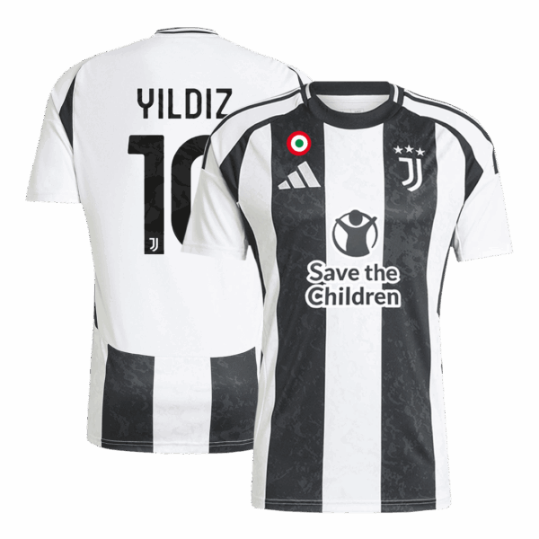 YILDIZ #10 Juventus Home Save The Children Jersey 2024/25